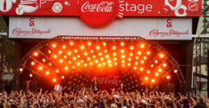 Brand Activations Experiential Marketing Examples Blog Image 9 - Coca-Cola Stage Calgary Stampede